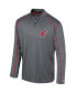 Фото #2 товара Men's Black Washington State Cougars Cameron Quarter-Zip Windshirt