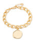 ფოტო #1 პროდუქტის 14K Gold-Plated Sadie Personalized Initial Bracelet