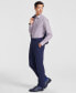 Men's Modern-Fit Wool Suit Pants