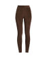 Petite Sport Knit High Rise Corduroy Leggings