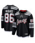 Фото #2 товара Men's Jack Hughes Black New Jersey Devils Alternate Premier Breakaway Player Jersey