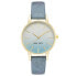 Фото #1 товара Nine West Uhr NW/2512GPBL Damen Goldfarben