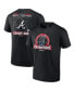 ფოტო #2 პროდუქტის Men's Black Atlanta Braves 2021 World Series Champions Signature Roster T-shirt