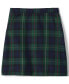 ფოტო #3 პროდუქტის Girls School Uniform Plaid A-line Skirt Below the Knee