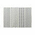 Carpet DKD Home Decor White Polyester Cotton Dark Grey (160 x 230 x 1 cm)