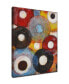 Фото #2 товара 'Color Wheels II' Colorful Abstract Canvas Wall Art, 30x20"