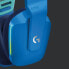 Фото #6 товара Logitech G G733 LIGHTSPEED Wireless RGB Gaming Headset - Wireless - Gaming - 20 - 20000 Hz - 278 g - Headset - Blue