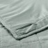 Фото #4 товара Euro Heavyweight Linen Blend Quilt Pillow Sham Sage Green - Casaluna