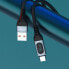 Фото #3 товара Kabel przewód USB - USB-C szybkie ładowanie wyświetlacz PD 66W 1m czarny
