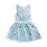 ფოტო #3 პროდუქტის Child Talia Bluebell Novelty Woven Dress