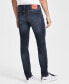 Фото #4 товара Men's Slim-Fit Black Jeans