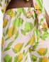 Фото #6 товара ASOS DESIGN mix & match modal fruit pyjama trouser in pink