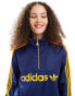 Фото #1 товара adidas Originals woven jacket in navy and orange