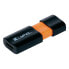 Фото #3 товара Xlyne Wave USB 2.0 64GB - 64 GB - USB Type-A - 2.0 - 8 MB/s - Cap - Black,Orange