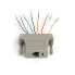 Фото #6 товара DB25 to RJ45 Modular Adapter - M/F - DB-25 - RJ-45 - Grey