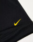 Nike Dri-Fit Essential Microfibre trunks 3 pack in black with contrast waistband