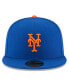 ფოტო #2 პროდუქტის Men's Royal New York Mets National Baseball Hall of Fame 59FIFTY Fitted Hat