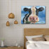Фото #2 товара Morning Chew Gallery-Wrapped Canvas Wall Art - 18" x 24"