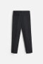 100% WOOL SUIT TROUSERS