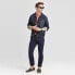 Фото #2 товара Men's Every Wear Slim Fit Chino Pants - Goodfellow & Co Blue 40x32