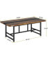 Dinning Table for 6 People, 70.86 inches Home & Kitchen Table