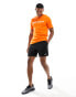 Nike Running Trail Dri-Fit graphic t-shirt in orange