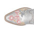 Dingo Poppy Floral Metallic Embroidery Studded Snip Toe Cowboy Womens Silver Ca
