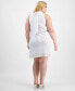 ფოტო #2 პროდუქტის Plus Size Lace A-Line Dress