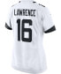 Фото #4 товара Women's Trevor Lawrence White Jacksonville Jaguars 2021 NFL Draft First Round Pick Game Jersey