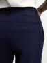 ASOS DESIGN slim suit trousers in navy