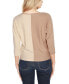 ფოტო #10 პროდუქტის Women's Colorblock 3/4-Sleeve Dolman Sweater