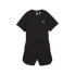 Puma Her Short Jumpsuit Womens Black Casual 67789101