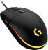 Фото #4 товара Игровая мышь Logitech G G203 LIGHTSYNC - USB Type-A - 8000 DPI - 1 ms - Черная