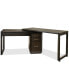 Prelude 56" Wood Swivel Lift Top L-shaped Desk