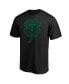 Фото #3 товара Men's Black Texas Rangers St. Patrick's Day Celtic Charm T-shirt
