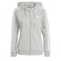 adidas women Essentials French Terry 3-Stripes Full-Zip Hoodie