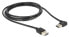 Delock 1m USB 2.0 A m/m 90° - 1 m - USB A - USB A - USB 2.0 - Male/Male - Black