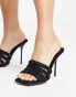 Фото #2 товара Topshop Summer embellished heeled mules in black