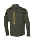 ფოტო #2 პროდუქტის Men's Olive Notre Dame Fighting Irish Freedom Full-Zip Fleece Jacket