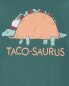 Фото #6 товара Toddler Taco-Saurus Graphic Tee 2T