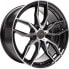 Фото #1 товара Колесный диск литой Raffa Wheels RS-04 black polished 8.5x20 ET35 - LK5/120 ML72.6