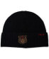 Фото #1 товара Men's Wool Ribbed Patch Beanie