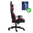 Фото #7 товара LC-Power LC-GC-600BR - Padded seat - Padded backrest - Black - Red - Black - Red - Foam - Plastic - Foam - Plastic