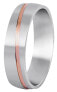 Фото #1 товара Men´s bicolor wedding ring made of steel SPP07