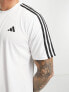 Фото #2 товара Футболка Adidas Essential с тремя полосками, белая