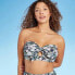 Women's Sweet Meadows Ditsy Bandeau Bikini Top - Kona Sol™ Size M