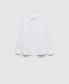 ფოტო #2 პროდუქტის Women's Regular Cotton Lyocell-Blend Shirt