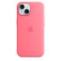 Фото #1 товара Apple iPhone 15 Silikon Case mit MagSafe"Pink iPhone 15