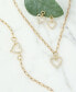 ფოტო #4 პროდუქტის Diamond Heart Drop Earrings (1/2 ct. t.w.) in 14k Gold, Created for Macy's