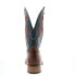 Фото #14 товара Double H Elliot Square Toe Roper 12" Mens Brown Wide Cowboy Western Boots